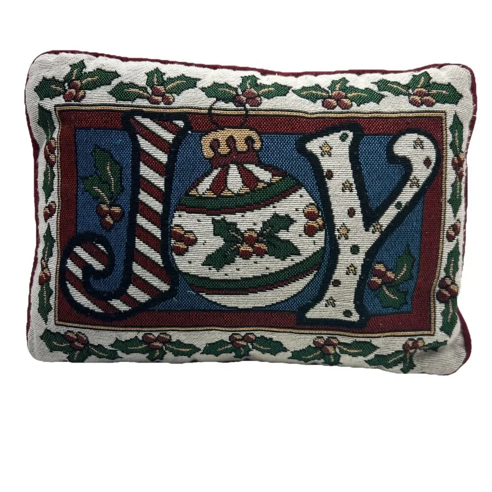 Joy Christmas‎ Holiday Pillow 12